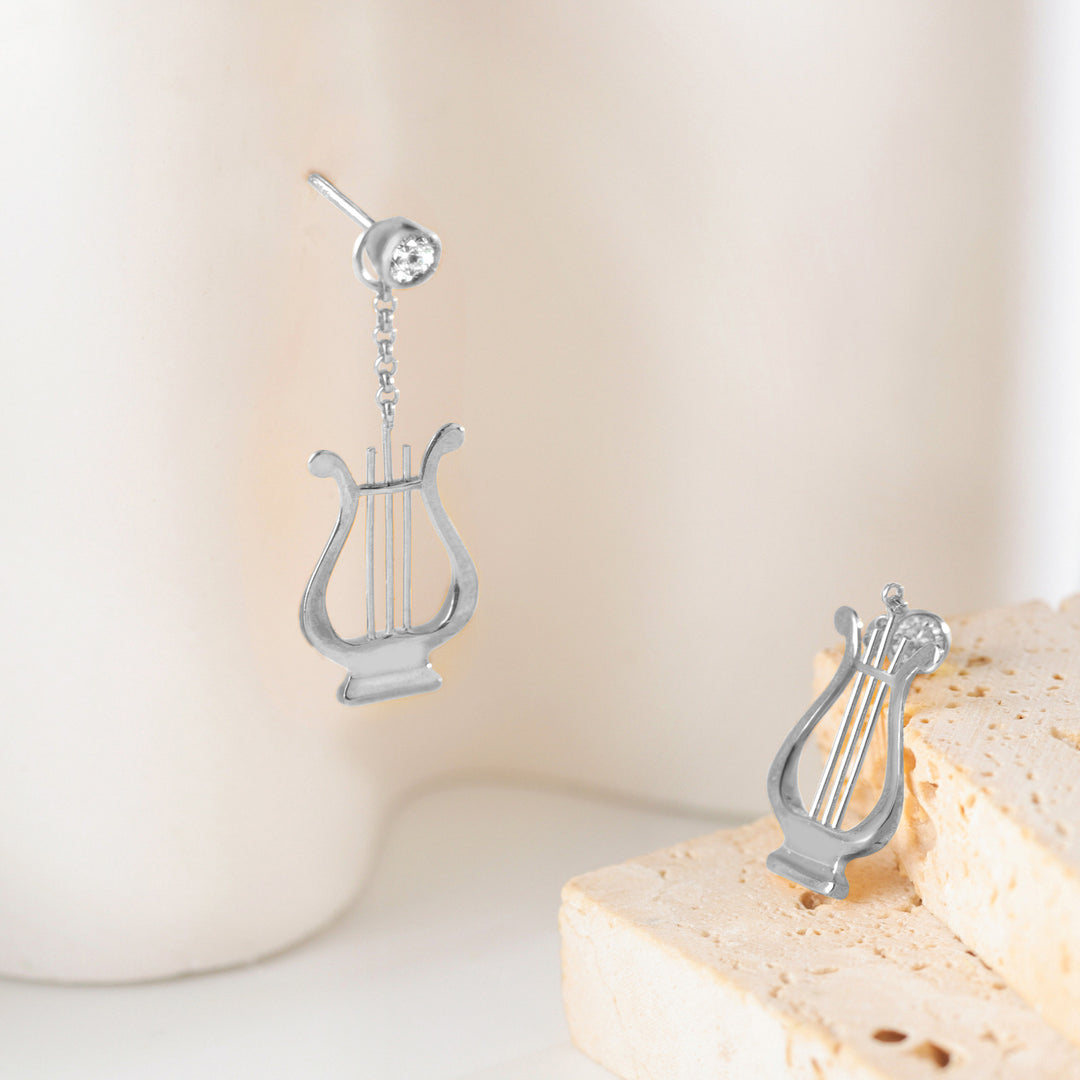 Aegean Lyre Earrings