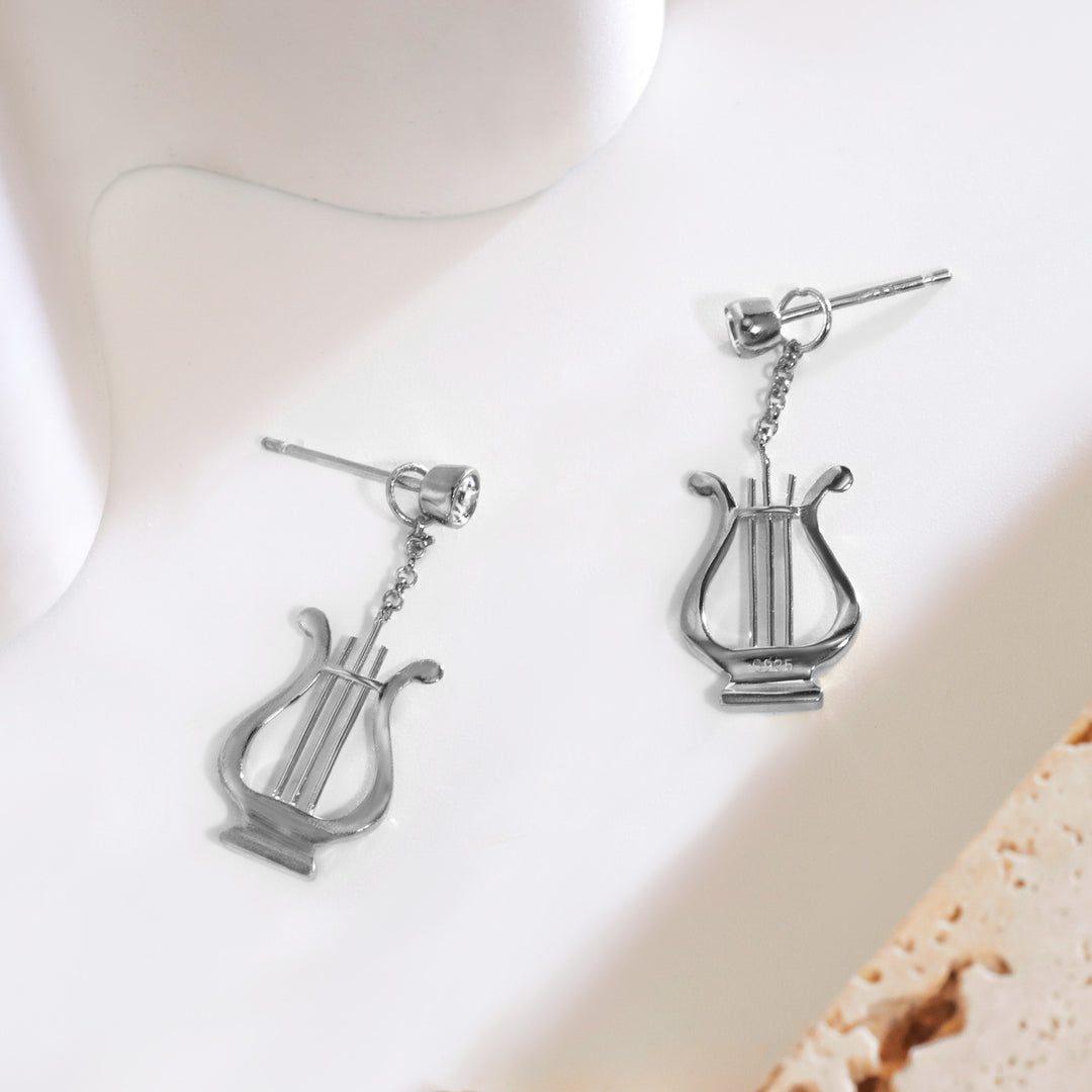 Selenichast Aegean Lyre Earrings