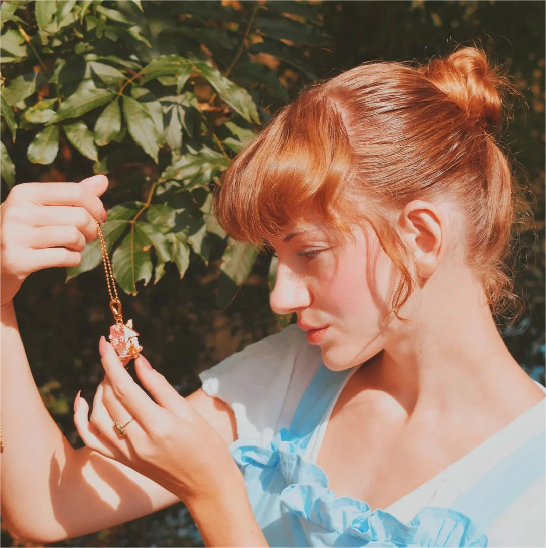 Squirrel Hut Fine Necklace