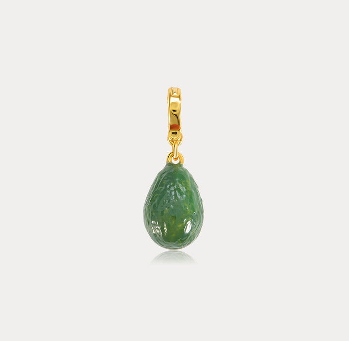 Selenichast Avocado Enamel Fruit Charm