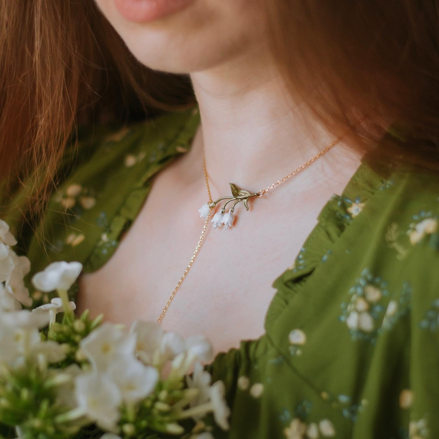 Lily Of The Valley Stylish Necklace