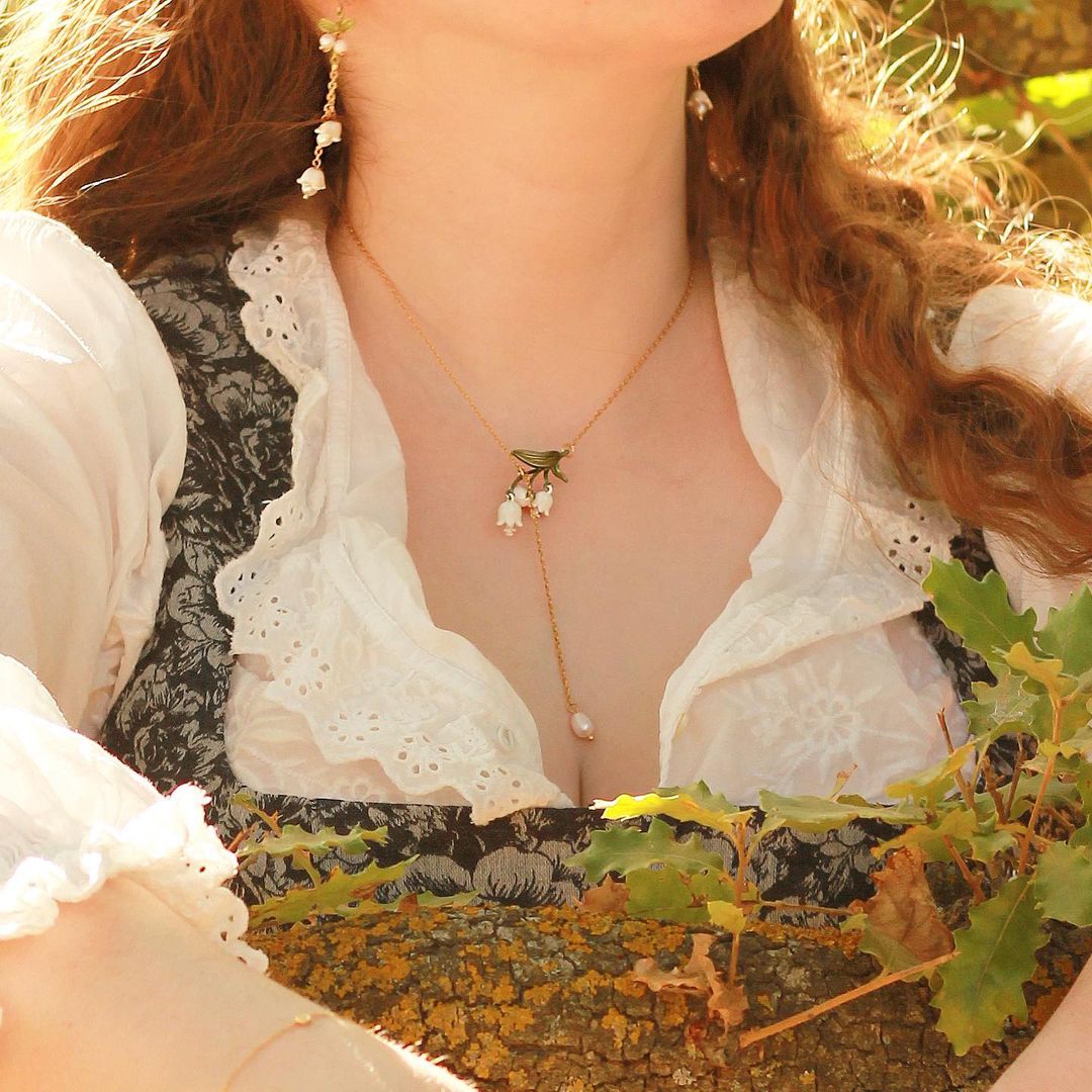 Lily Of The Valley Fashion Necklace