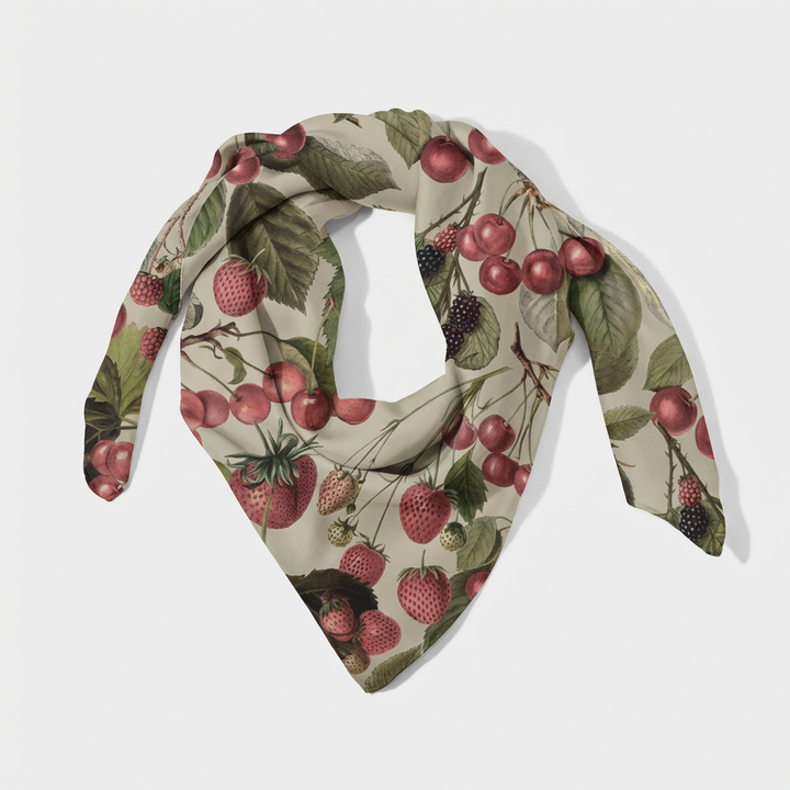 Berry Square Scarf