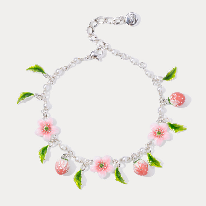 Strawberry Blossom Bracelet