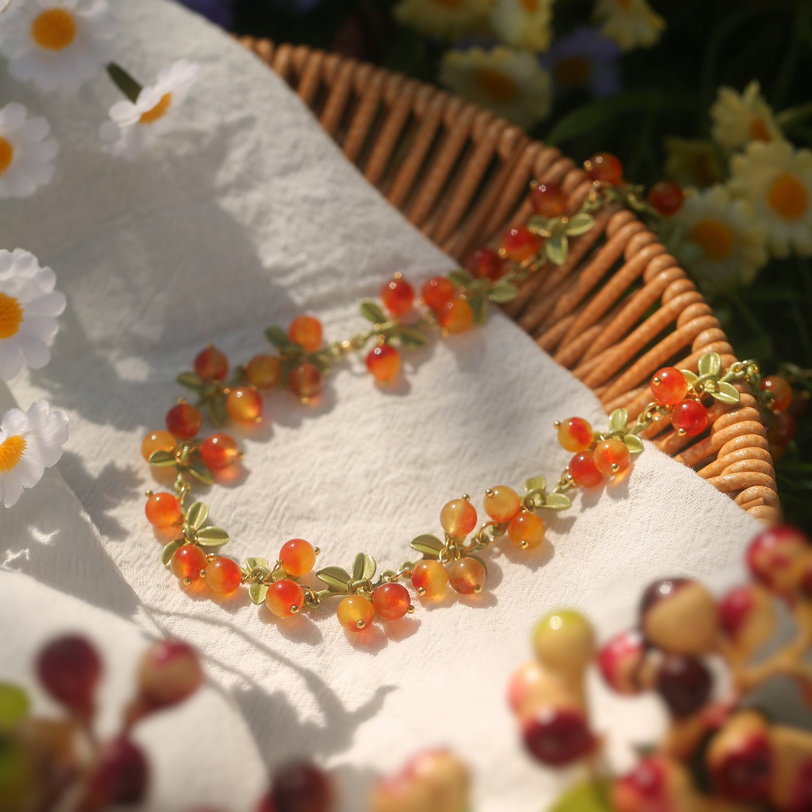 Berry Jewelry Set with Gift Wrapping