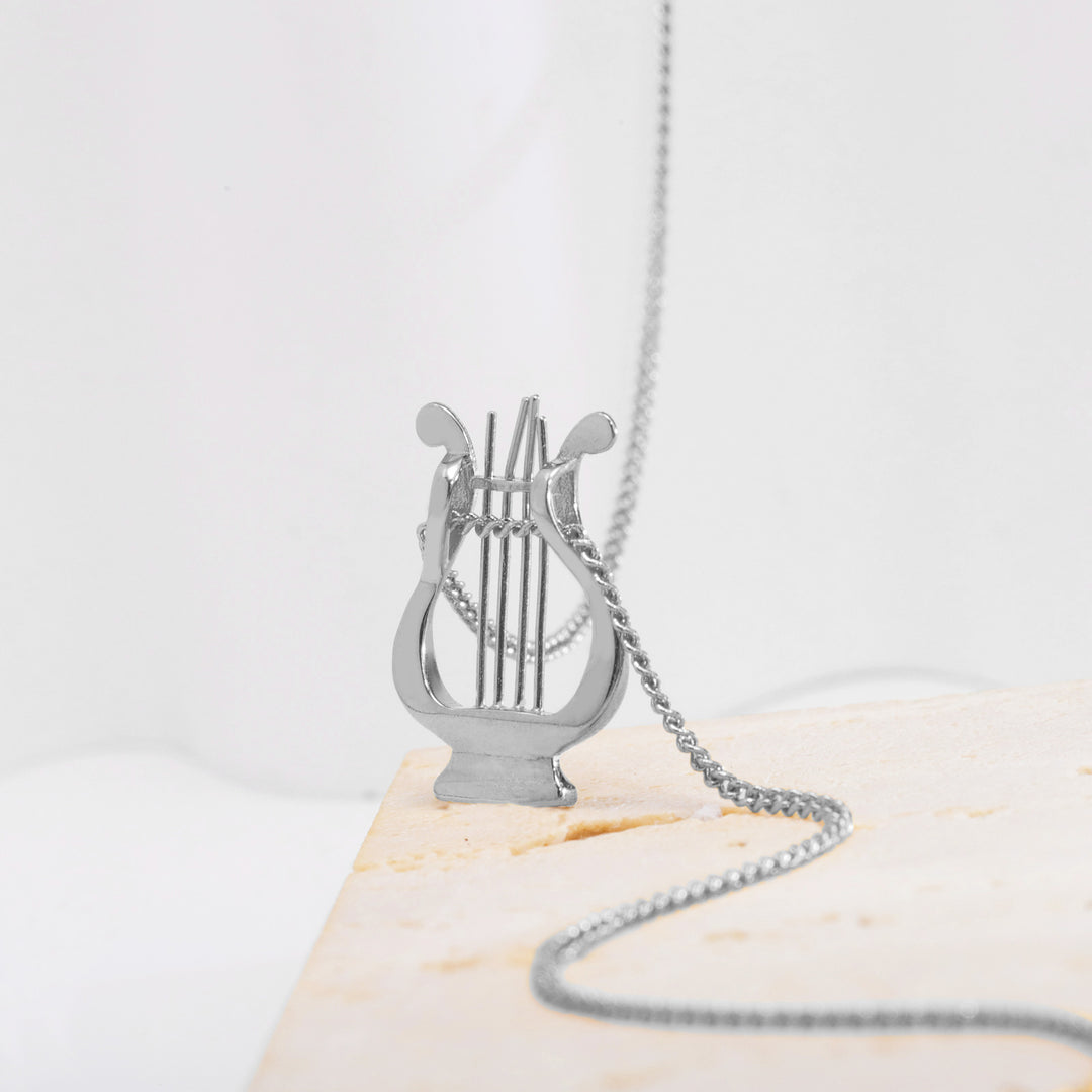 Aegean Lyre Necklace