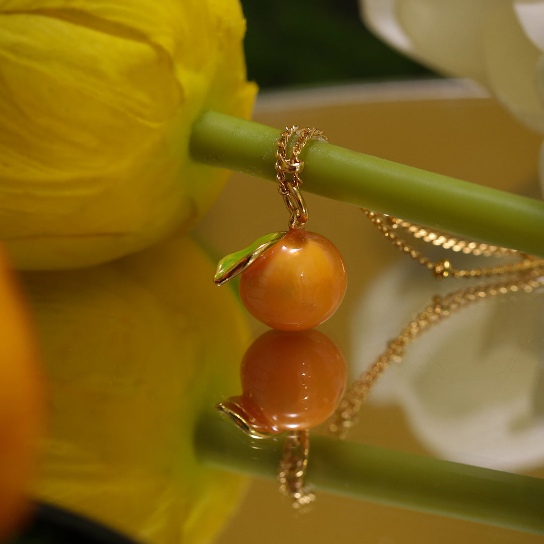 Collier orange