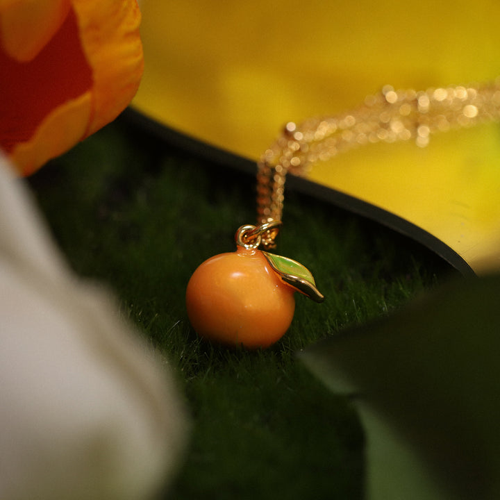 Collier orange