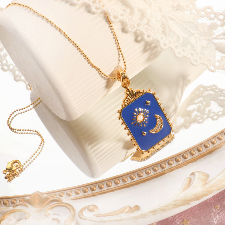 Blue Celestial Necklace