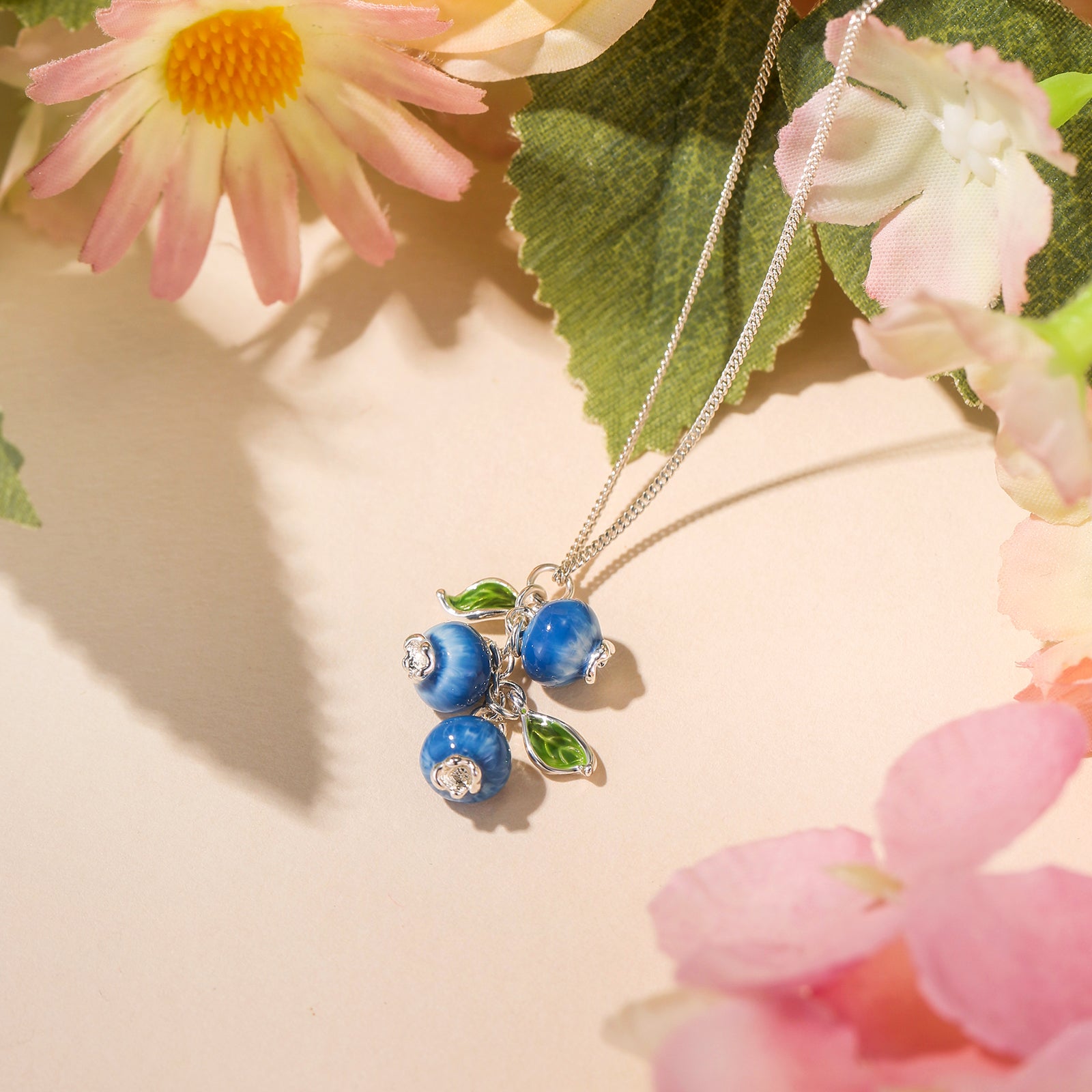 Blaubeer Halskette