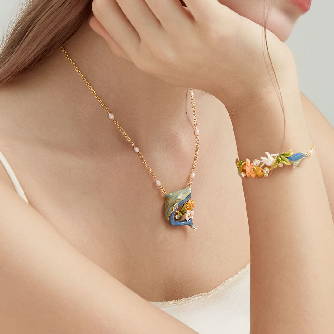 Selenichast Whale Necklace Animal Jewelry