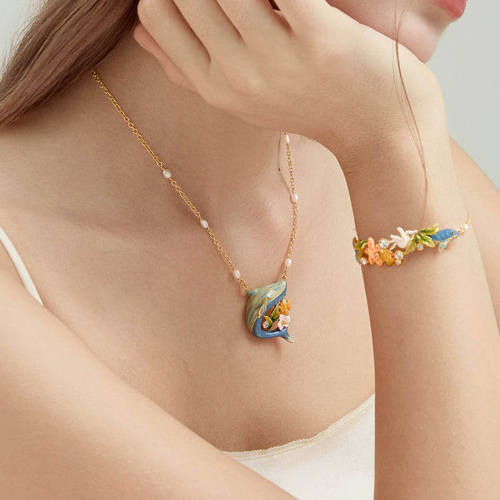 Selenichast Whale Necklace Animal Jewelry