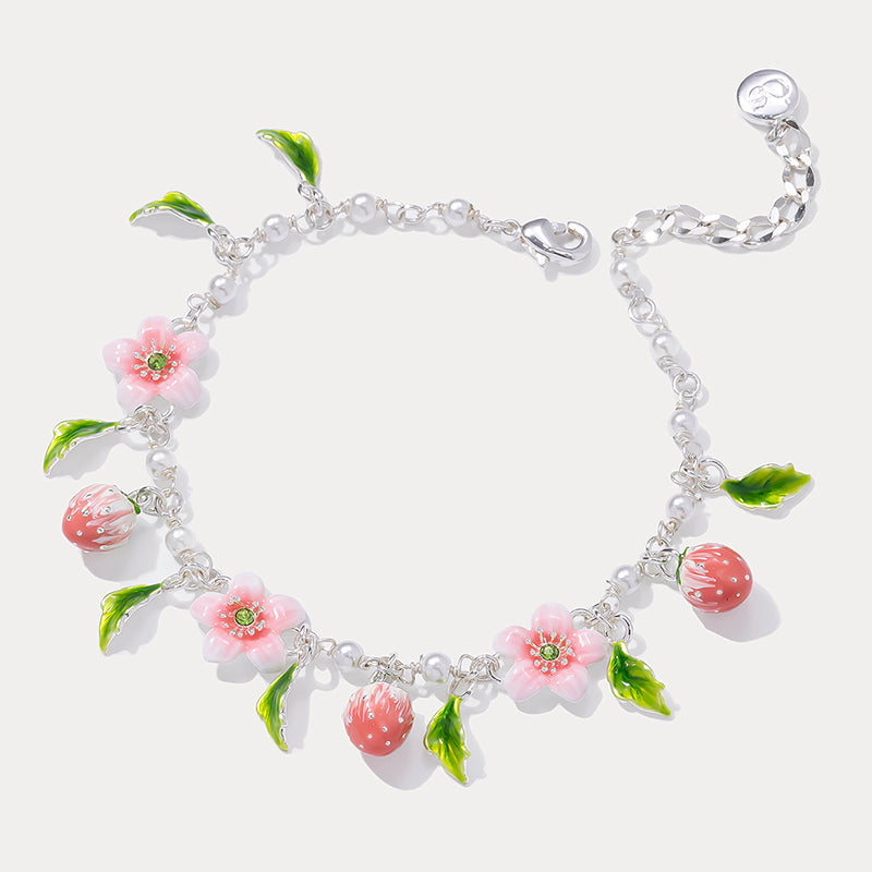 Strawberry Blossom Bracelet