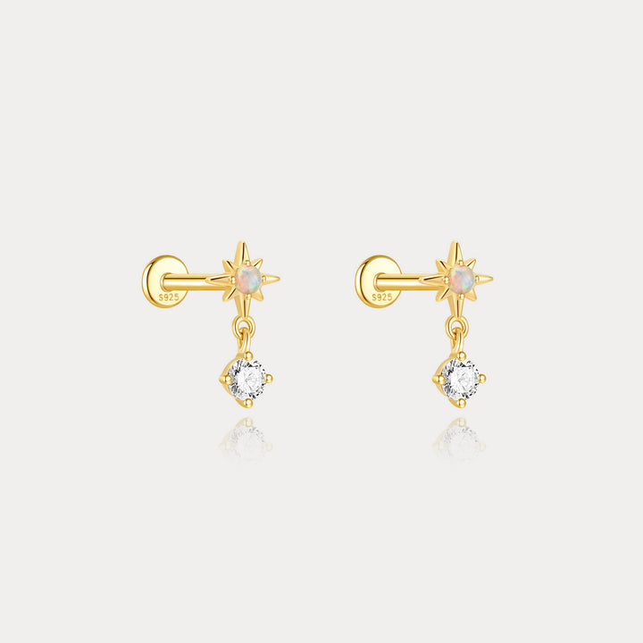 Star Flat Back Earrings