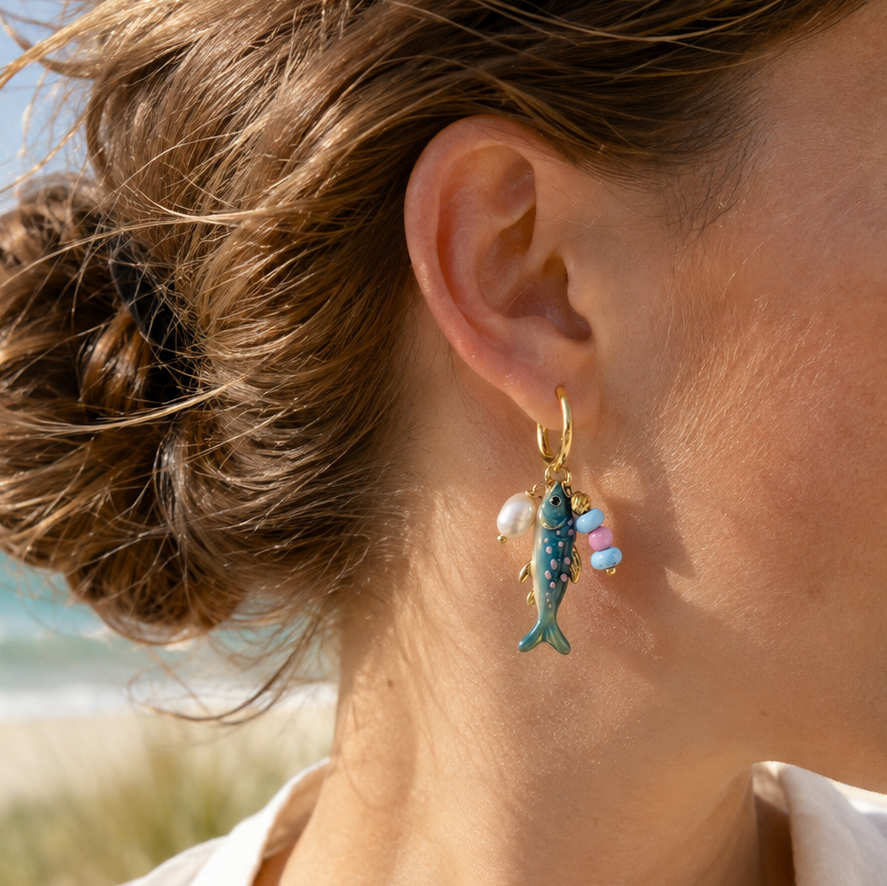 Sardine Jewelry Set with Gift Wrapping