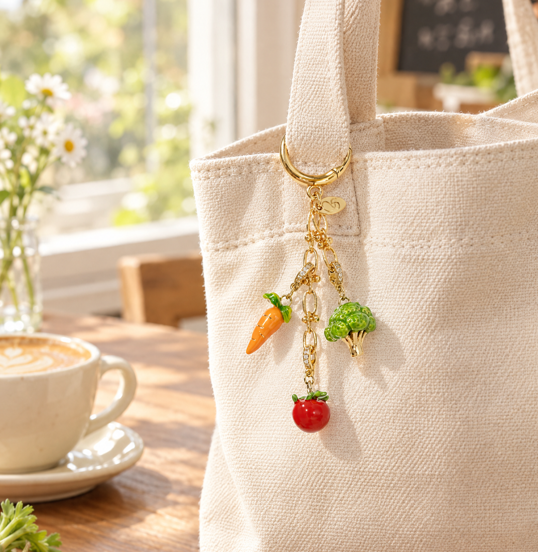 Vegetables Bag Charm