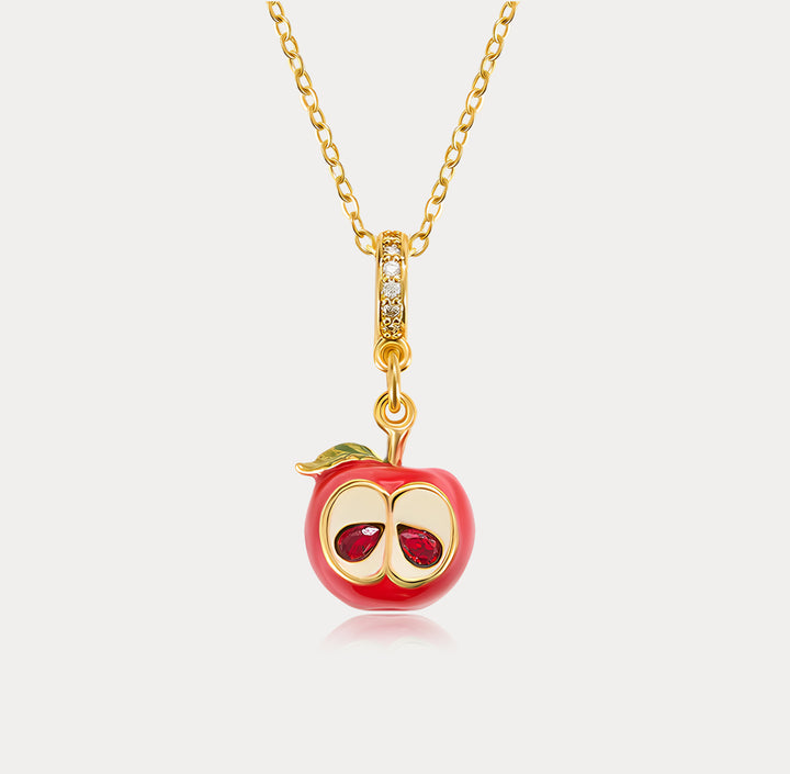 Selenichast Apple Pendant Necklace