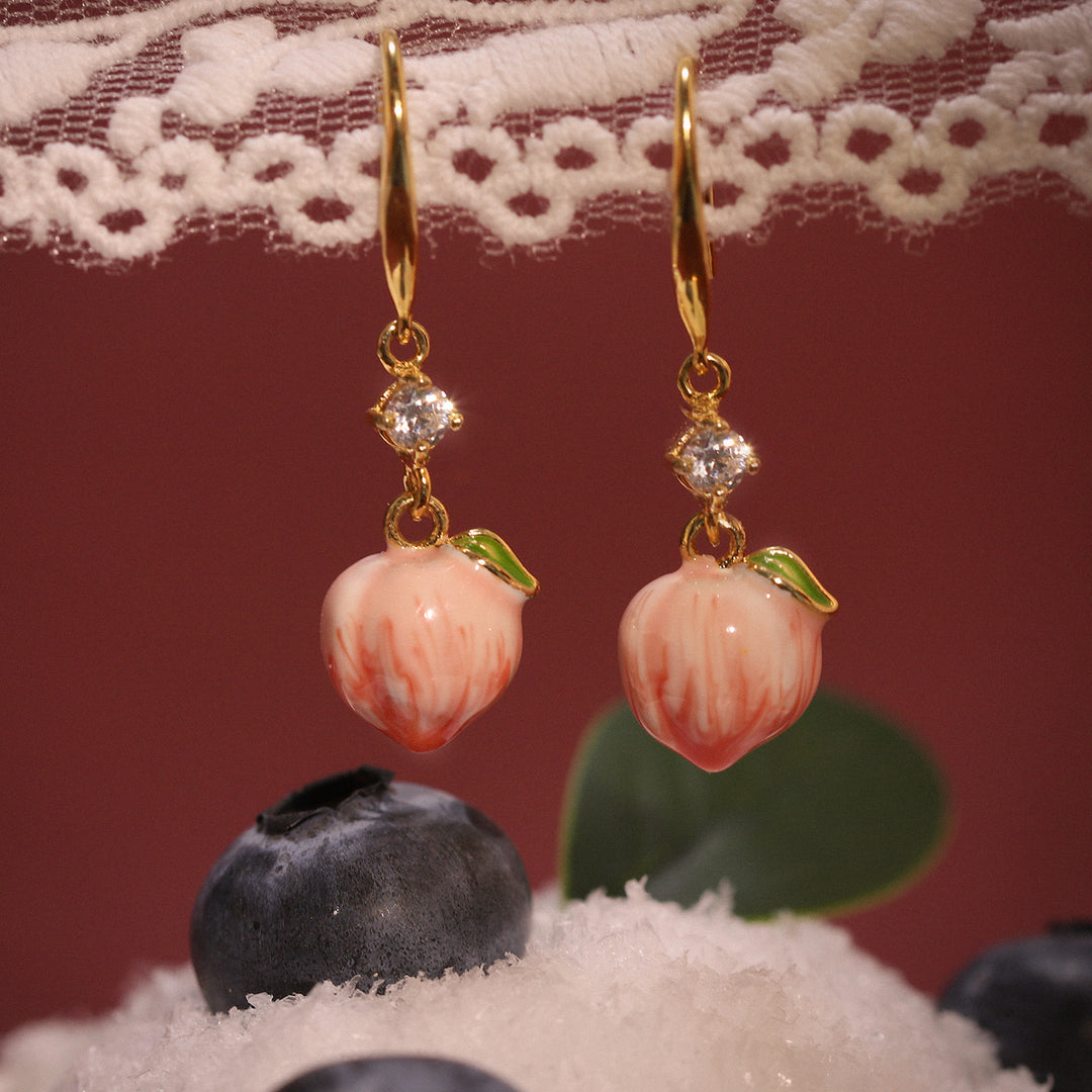 Peach Earrings