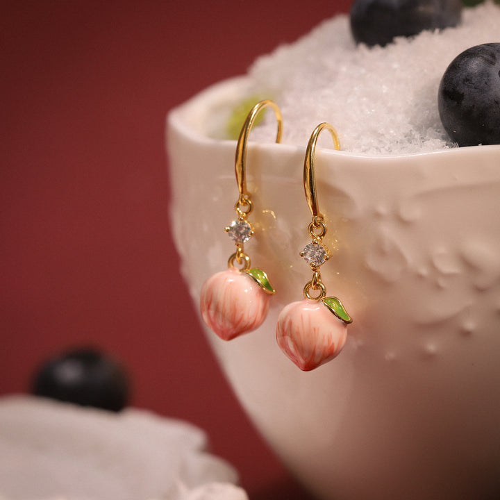 Peach Earrings