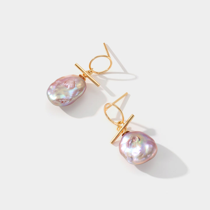 Baroque Freshwater Pearl Earrings