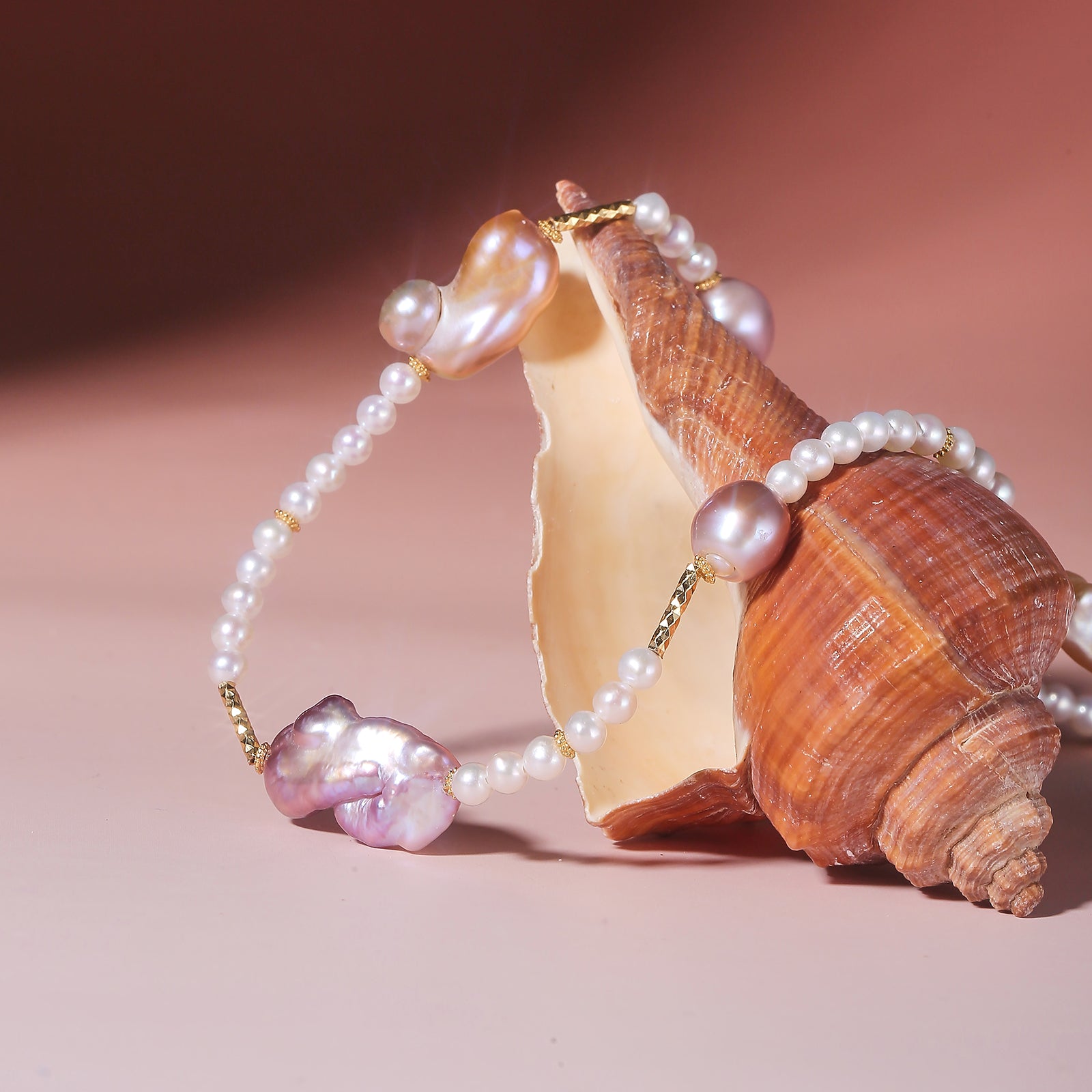 Freshwater Baroque Pearl Necklace