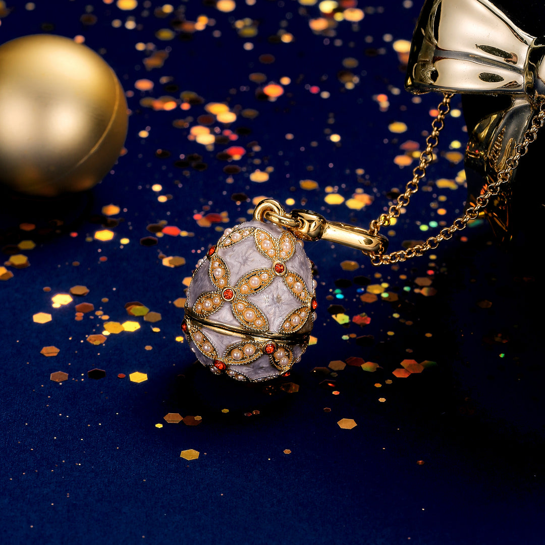 Horse Egg Locket Necklace