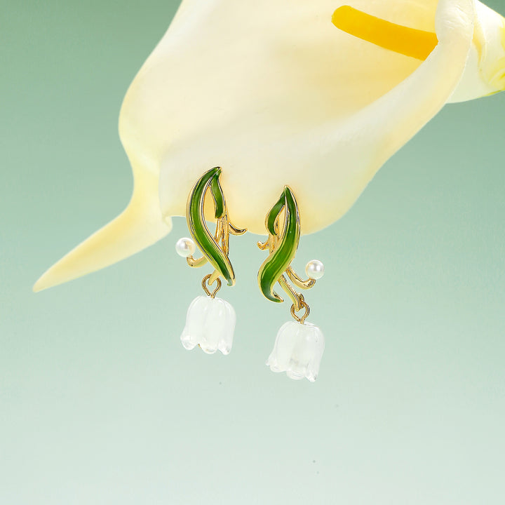 Lily of The Valley Gift Earrings For Her