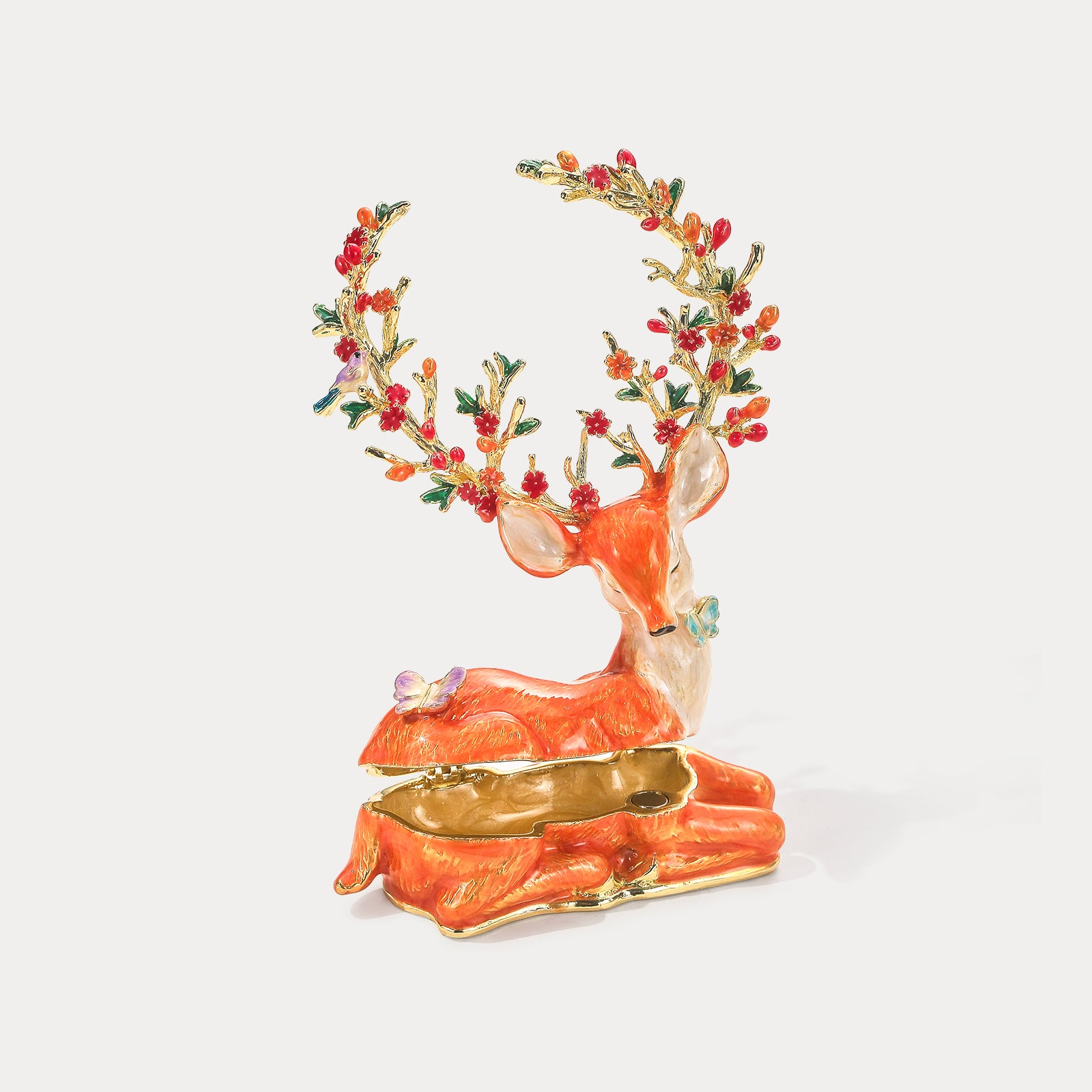 Christmas Reindeer Trinket Box