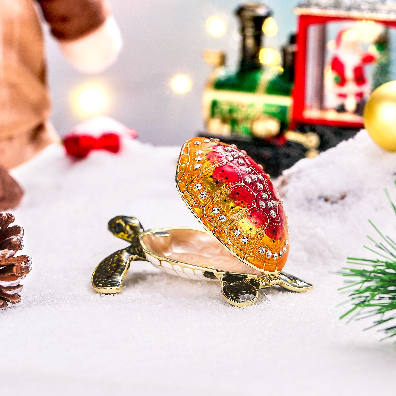 Turtle Trinket Box Gift For Kids