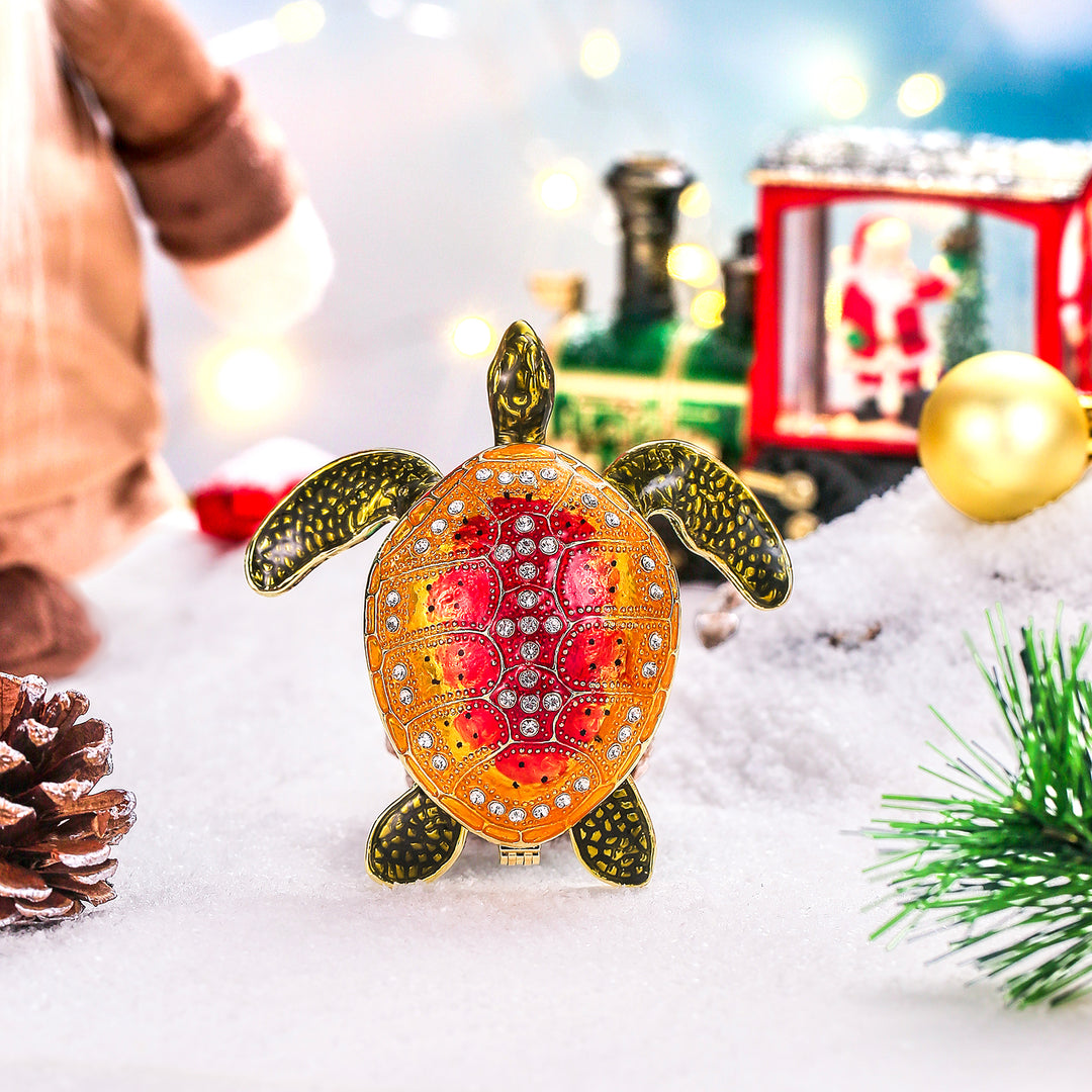 Turtle Trinket Box Gift For Women