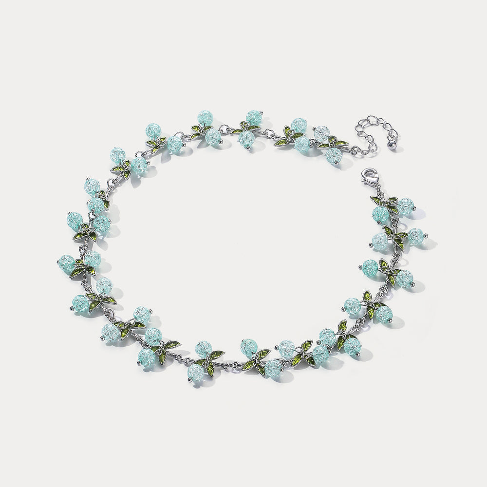 Silver Berry Necklace