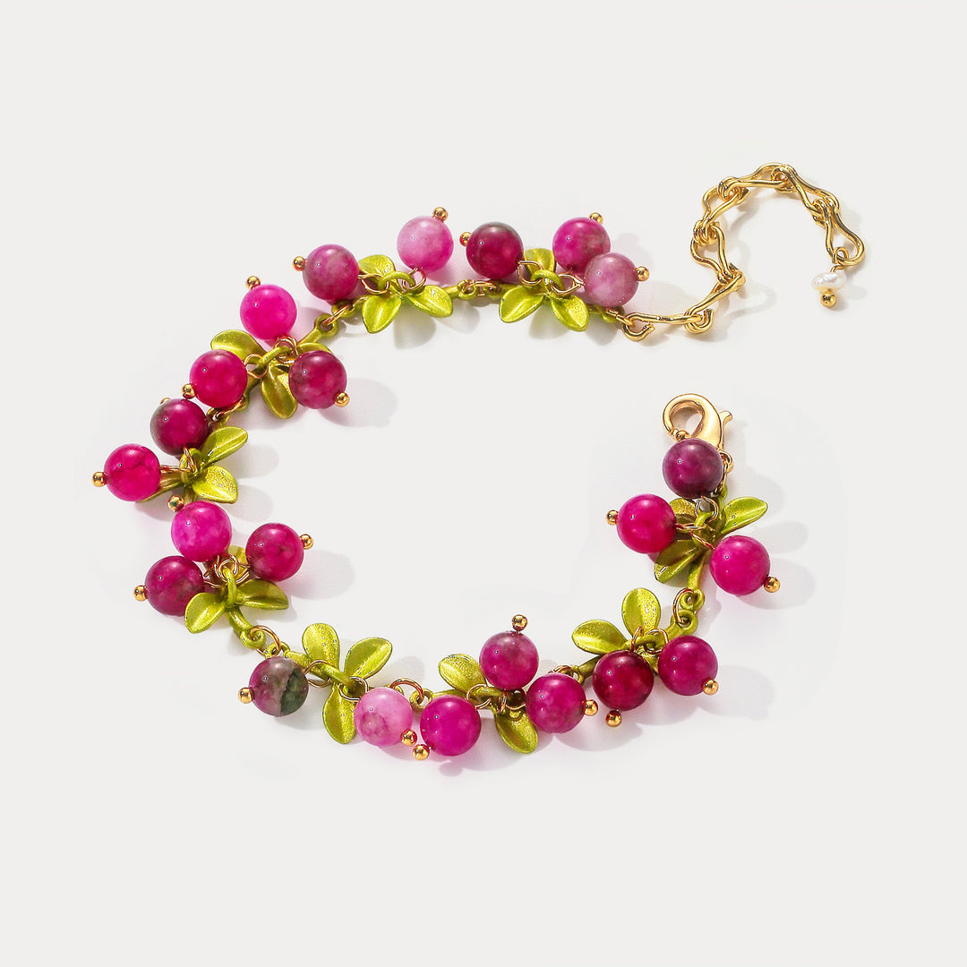 Pink Berry Bracelet