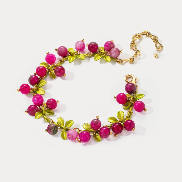 Pink Berry Bracelet