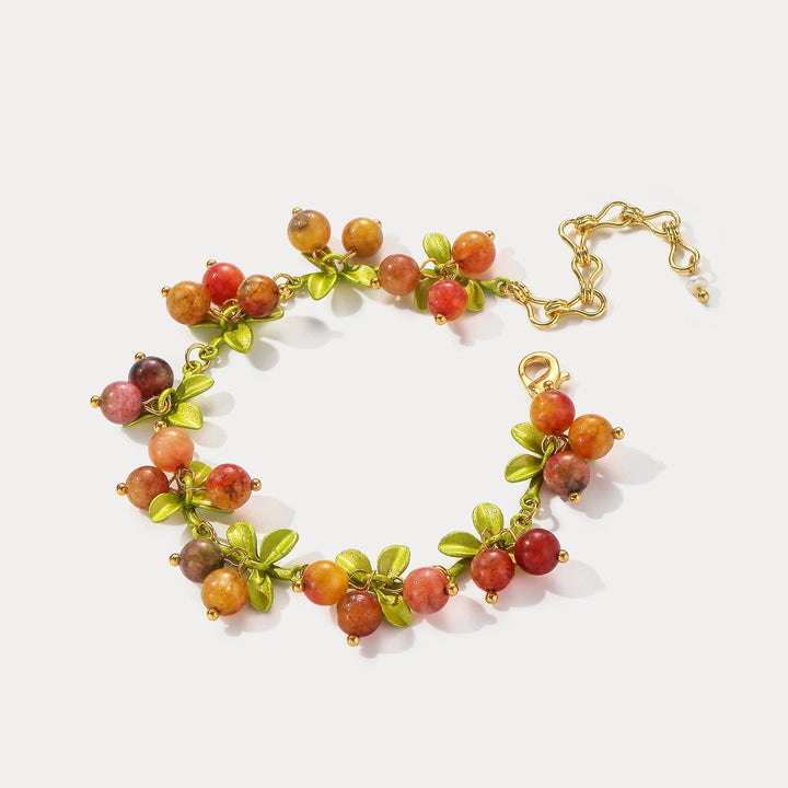 Orange Berry Bracelet