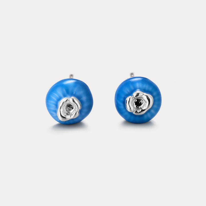 Selenichast Blueberry Stud Earrings