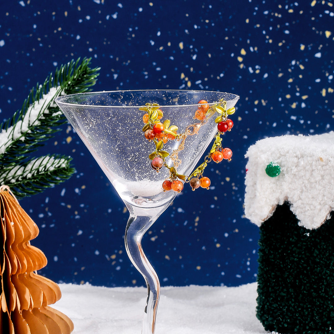 Orange Berry Bracelet Gift For Her