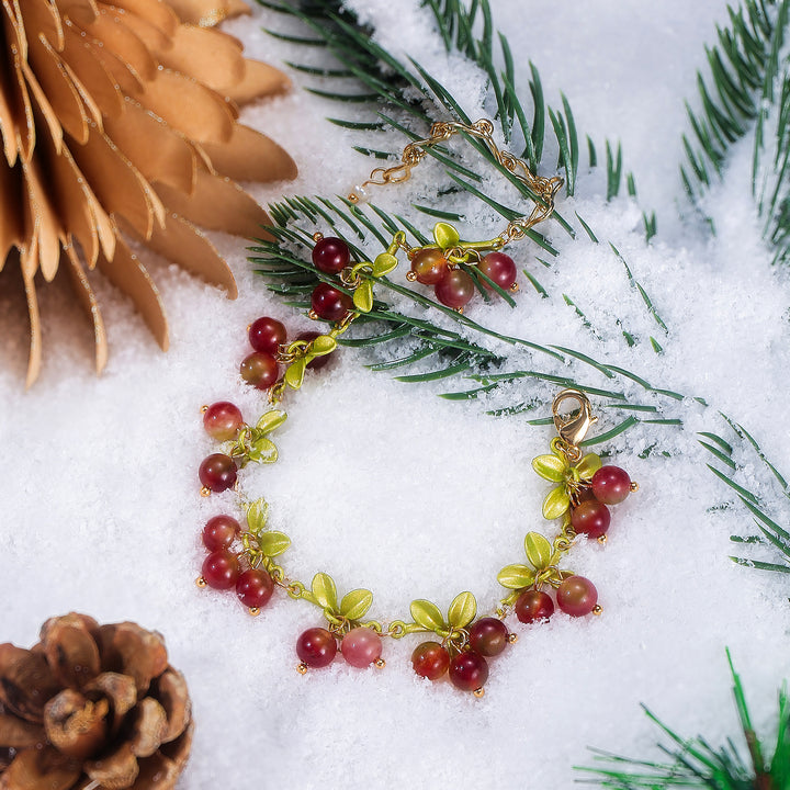 Cranberry Bracelet Gift For Her