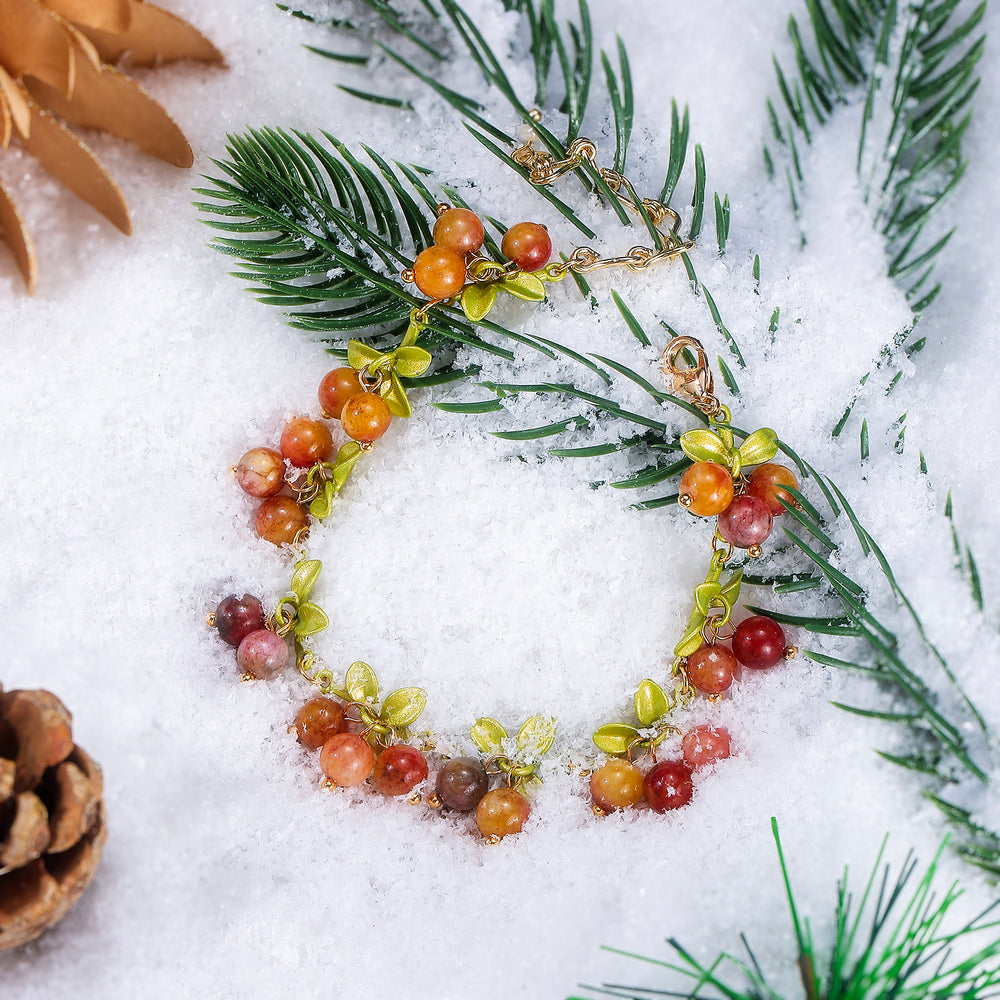 Orange Berry Bracelet Gift