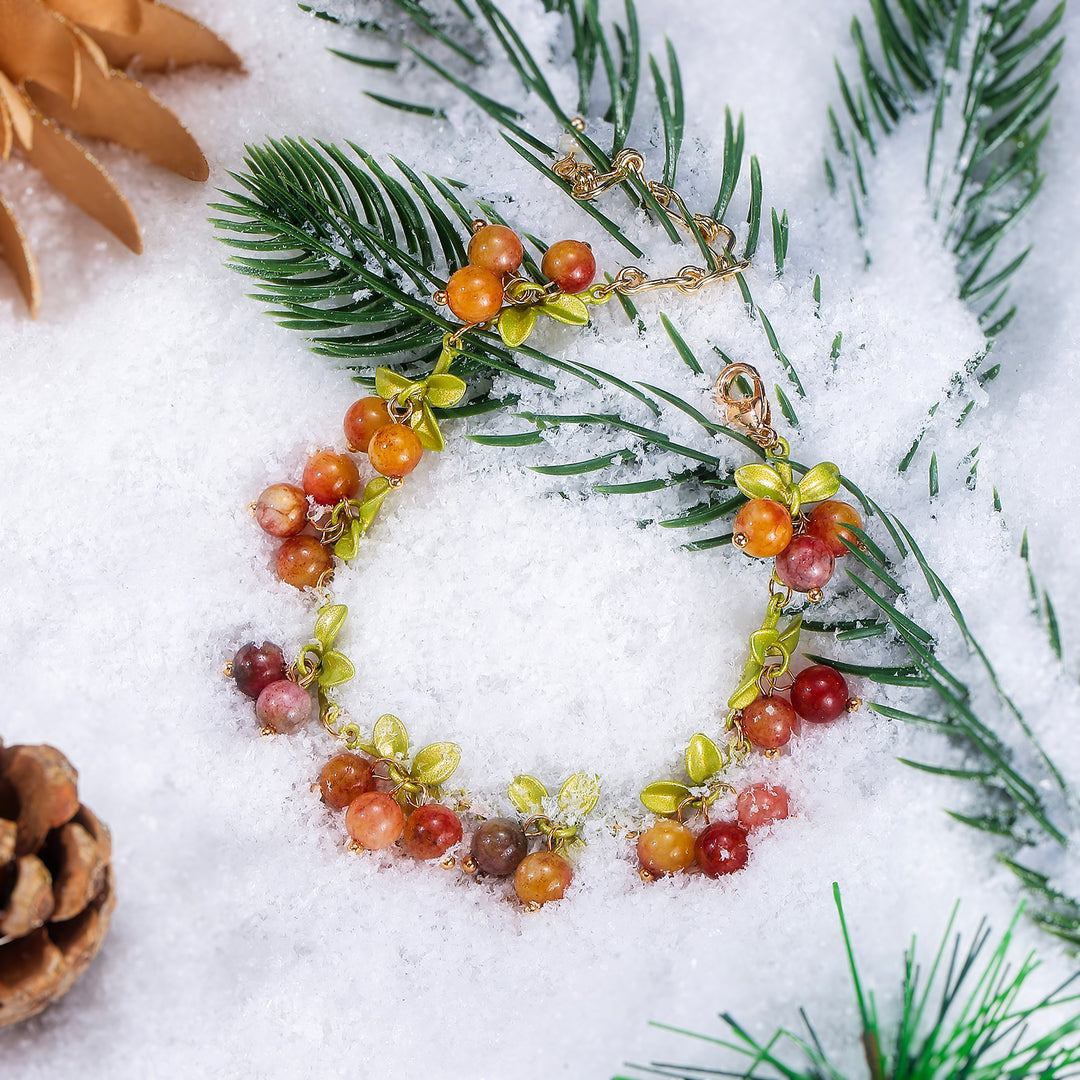 Orange Berry Bracelet Gift