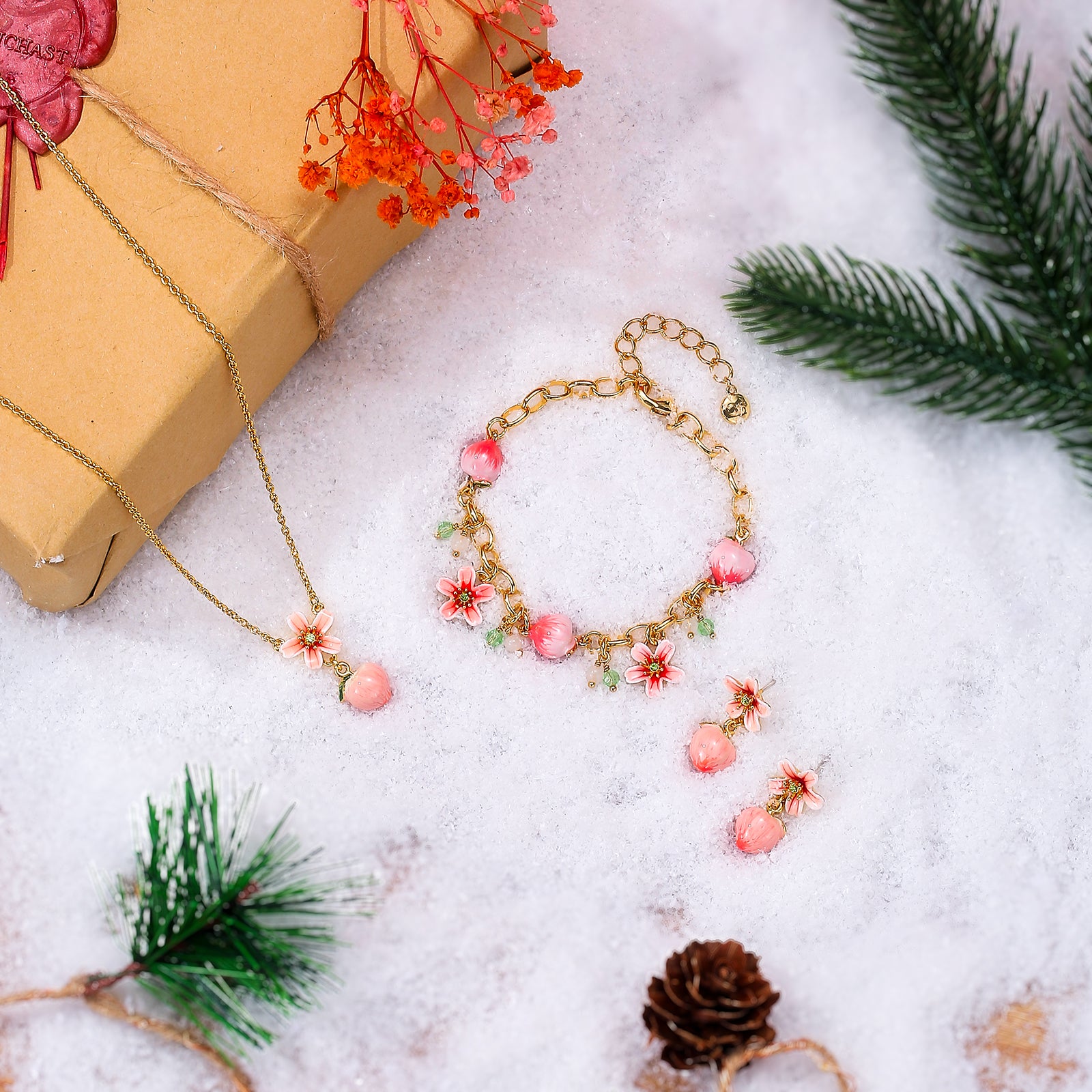 Peach Blossom Bracelet