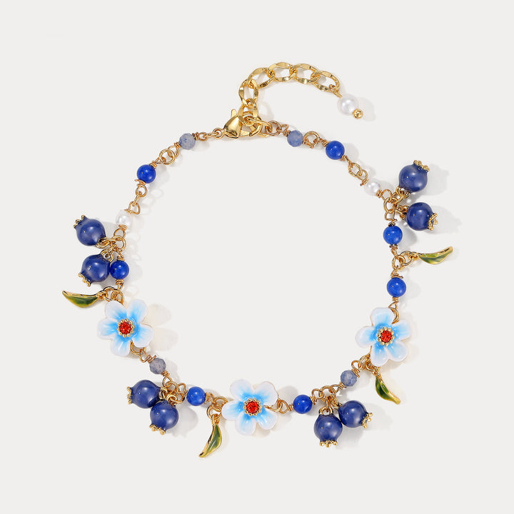Selenichast Blueberry Blossom Bracelet