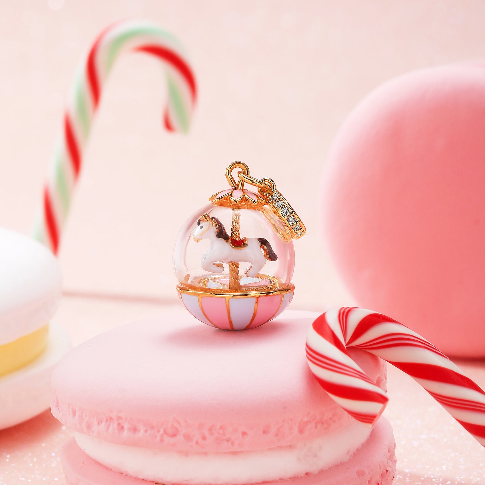 Carousel Globe Necklace