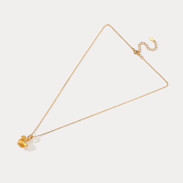 Lucky Horse Zodiac Necklace