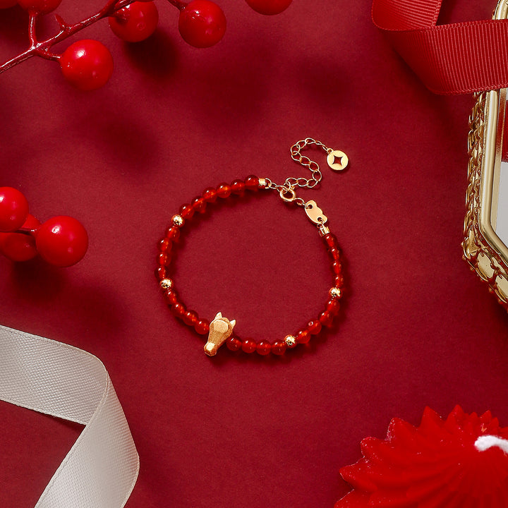 Horse Agate Bracelet