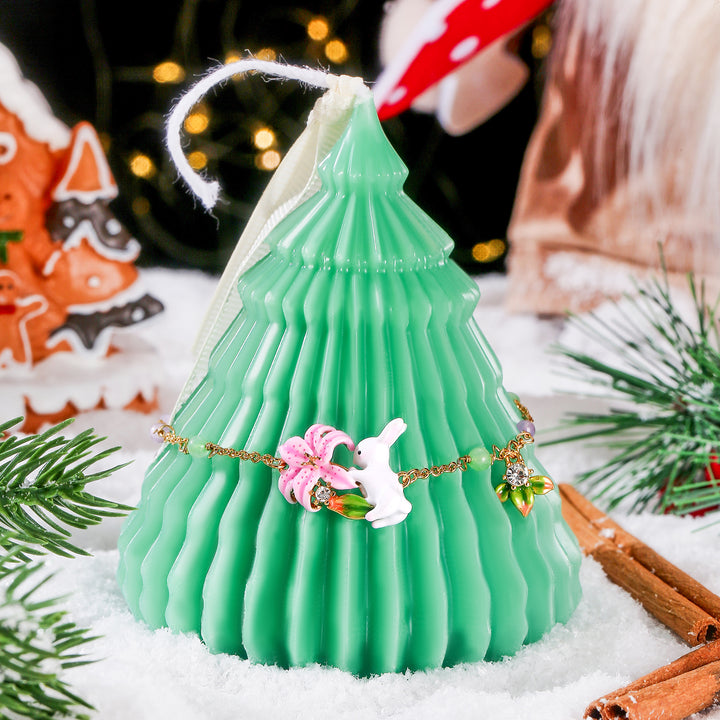 Brazalete de conejo de jardín