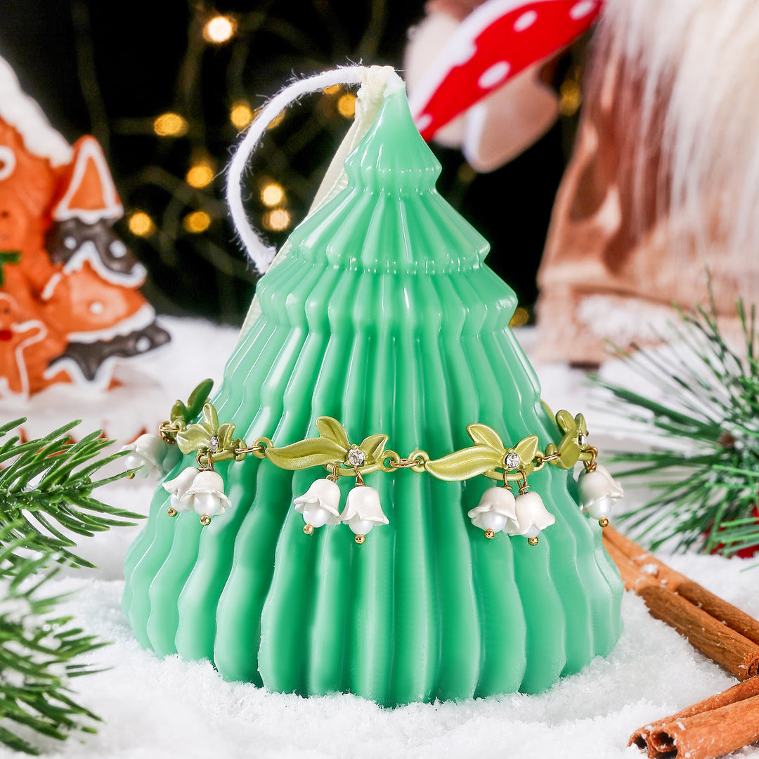 Braccialetto di diamanti da giglio della valle