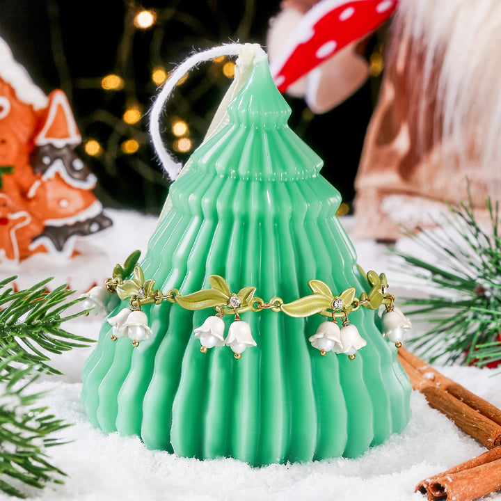 Braccialetto di diamanti da giglio della valle