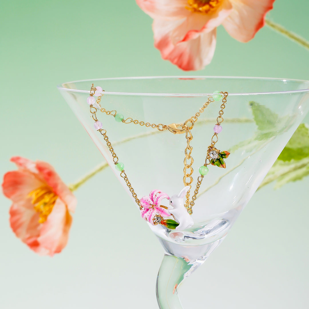 Brazalete de conejo de jardín