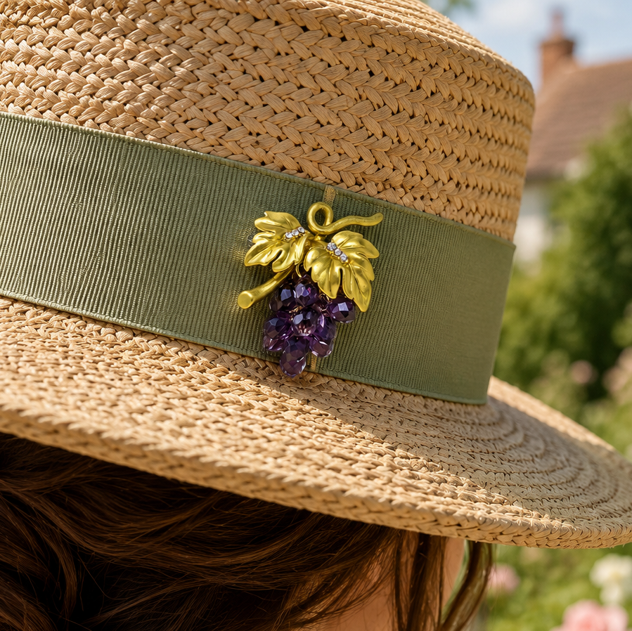 Grape Brooch