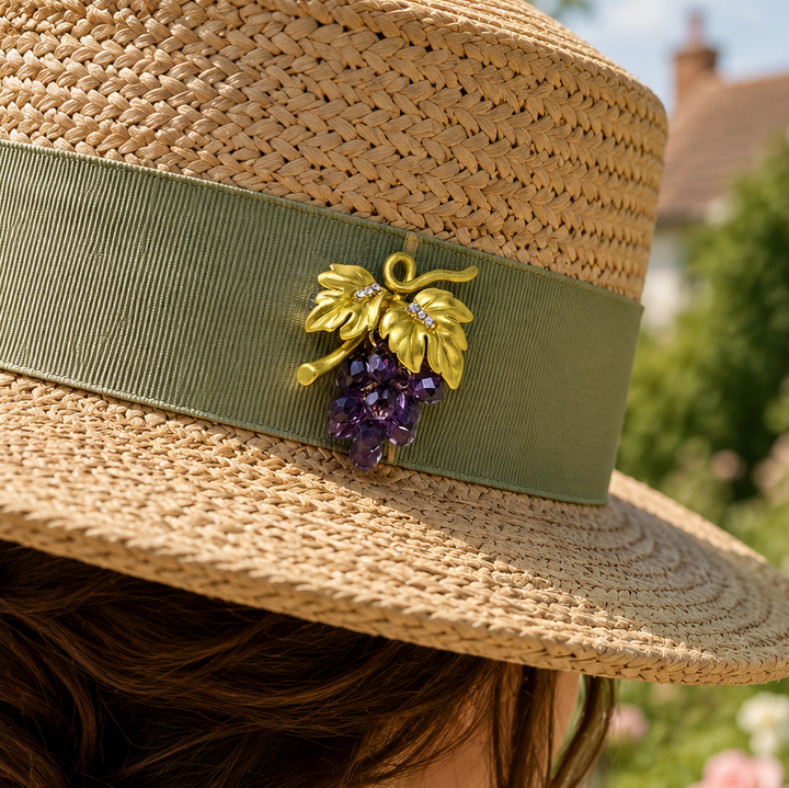 Grape Brooch